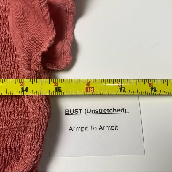 MEROKEETY Women's Flutter Sleeve Smocked Midi Dress V Neck Casual Tiered Size L - Picture 14 of 14